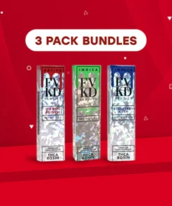3 PACK Bundles FVKD EXOTICS THCA ROSIN DISPOSABLE | 3.5G