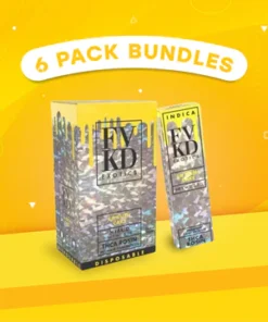 6 PACK Bundles FVKD EXOTICS THCA ROSIN DISPOSABLE | 3.5