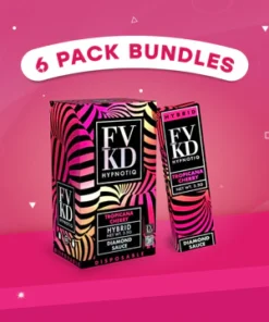 6 PACK Bundles FVKD HYPNOTIQ DIAMOND SAUCE DISPOSABLE | 3.5g