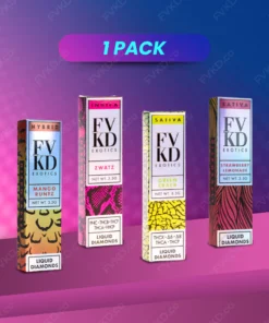 1 Pack FVKD LIQUID DIAMONDS DISPOSABLE | 3.5G