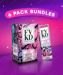 6-Pack FVKD LIQUID DIAMONDS DISPOSABLE | 3.5G