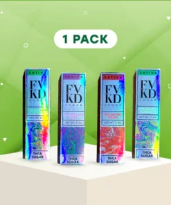1 Pack FVKD THCA SUGAR DISPOSABLE | 3.5g.