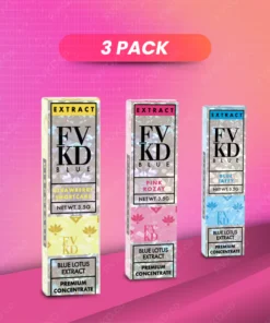 3-Pack FVKD BLUE LOTUS EXTRACT 3.5G