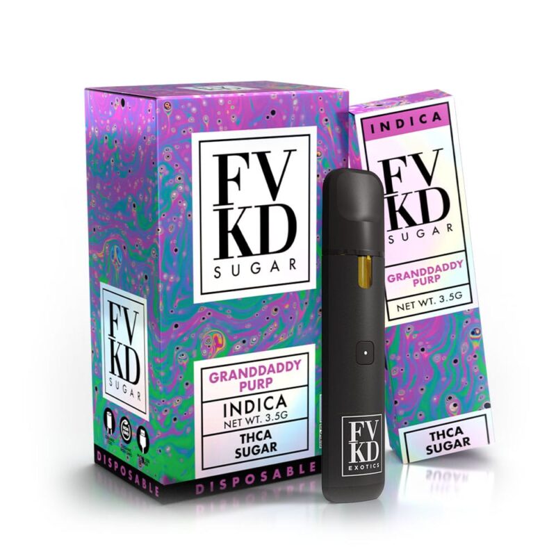 How to use a FVKD Exotics vape pen disposable