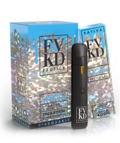 FVKD Exotics review - THCA rosin disposable
