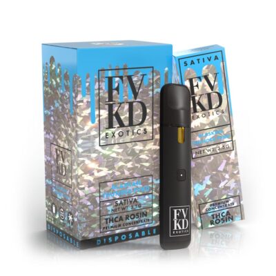 FVKD Exotics review - THCA rosin disposable