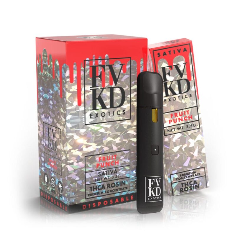 FVKD Exotics rosin vs liquid diamonds disposables