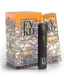 How to use a FVKD Exotics disposable vape