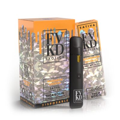 How to use a FVKD Exotics disposable vape